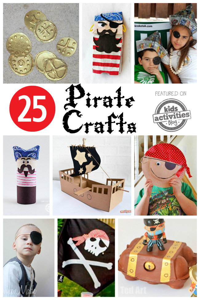 Pirate Crafts For Kids
 25 Pirate Crafts Kids Can Make