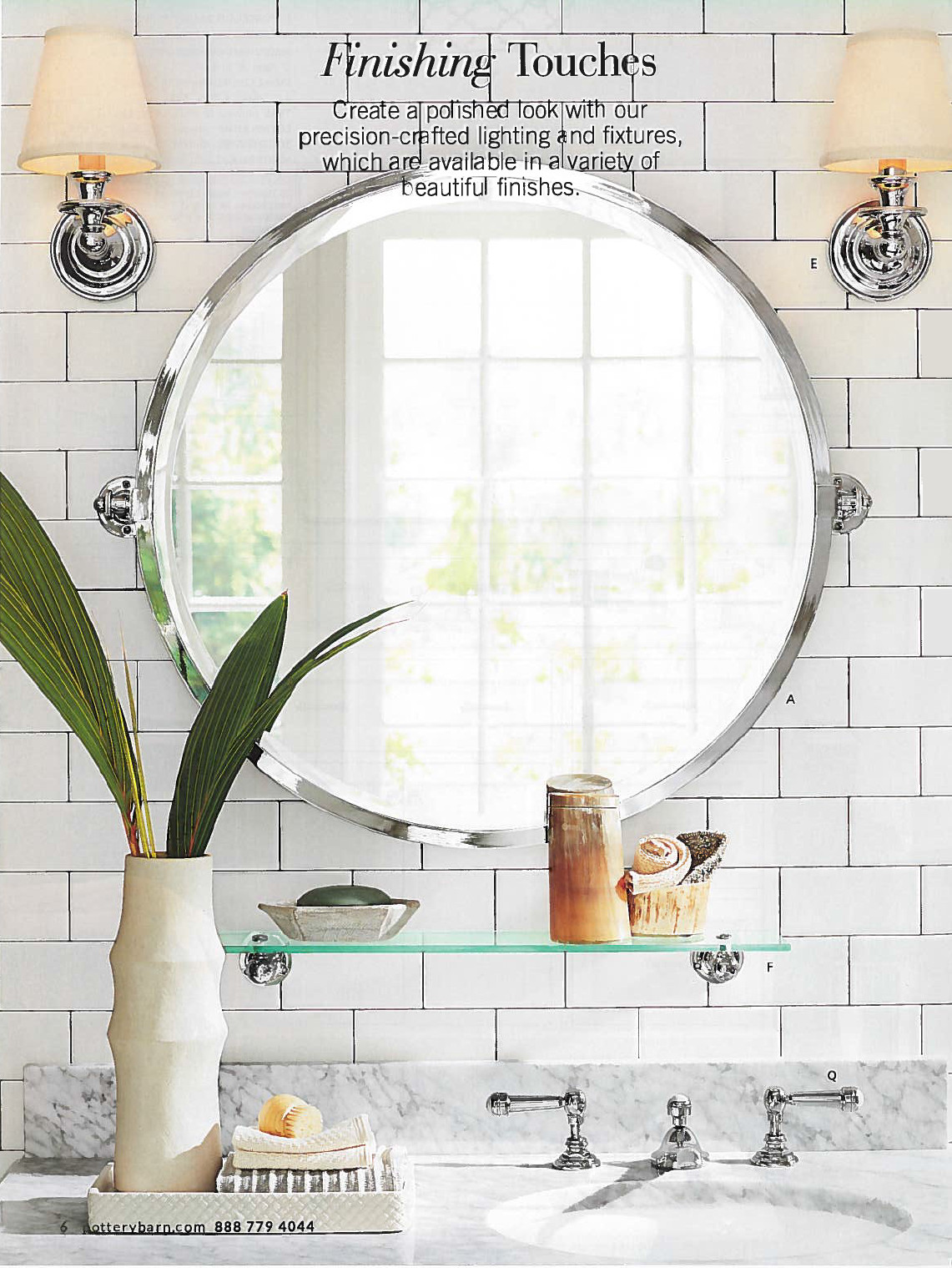 Pivot Mirrors For Bathroom
 Kensington Round Pivot Mirror