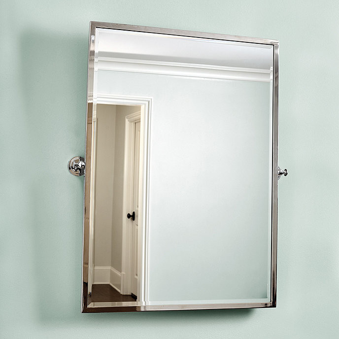 Pivot Mirrors For Bathroom
 Amelie Rectangular Pivot Mirror