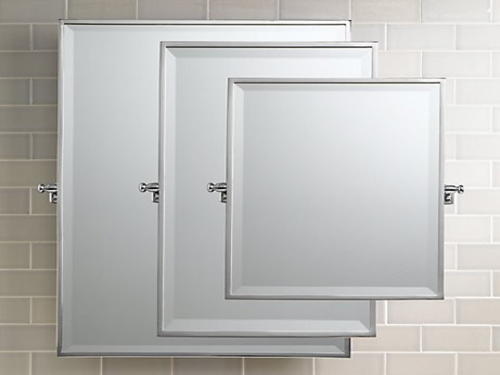 Pivot Mirrors For Bathroom
 Pivoting bathroom mirrors rectangular vanity mirror