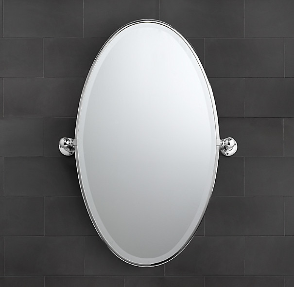Pivot Mirrors For Bathroom
 Vintage Oval Pivot Mirror