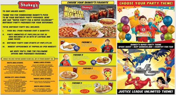 Pizza Hut Birthday Party Package
 Shakey s Kids Party Package Mommy Levy shakeys