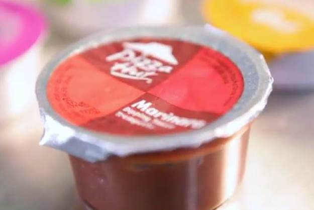 Pizza Hut Dipping Sauces
 Dipping Sauce Keyboard Is Activated With Pizza Dunks