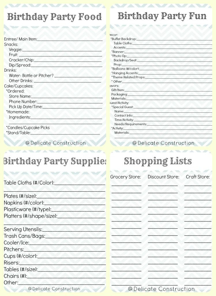 Plan A Birthday Party
 This is one of those posts that I stumbled upon creating