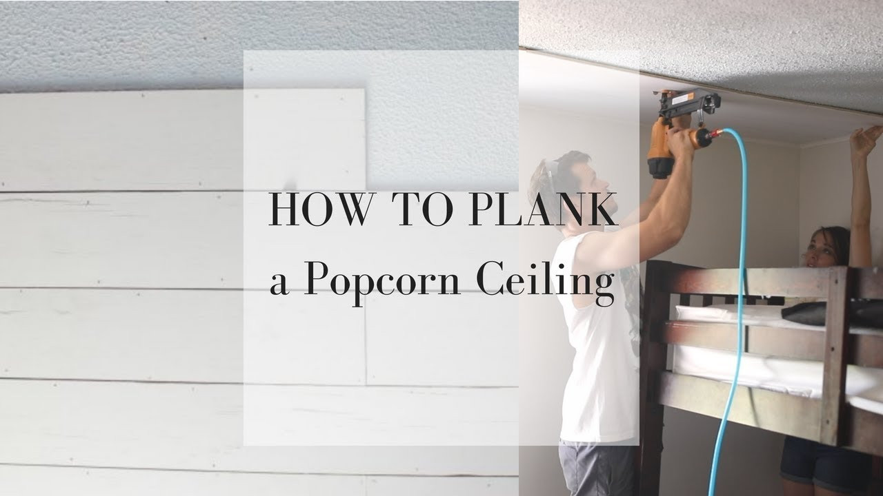Plank Ceiling DIY
 How to Plank a Ceiling