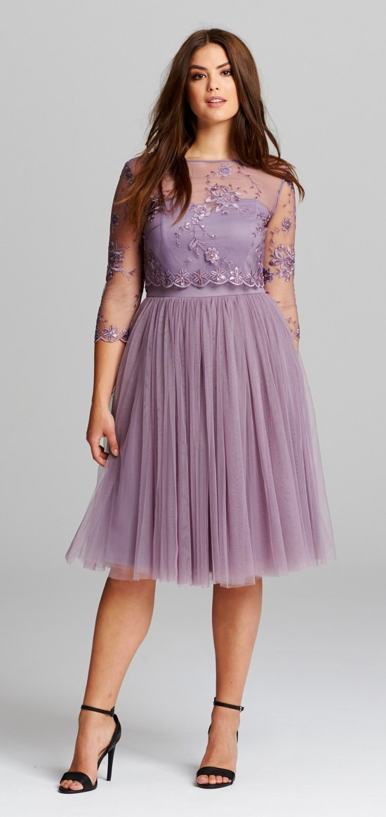 Plus Size Cocktail Dresses For Weddings
 45 Plus Size Wedding Guest Dresses with Sleeves Alexa Webb