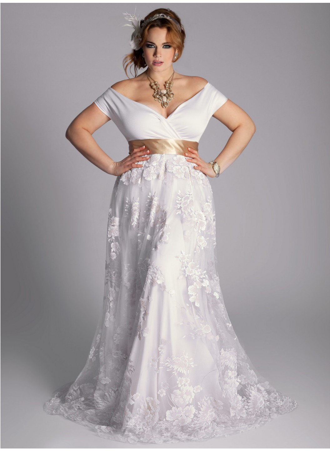 Plus Size Vintage Wedding Gowns
 Ten Plus Size Lace Wedding Dresses That You Will Love