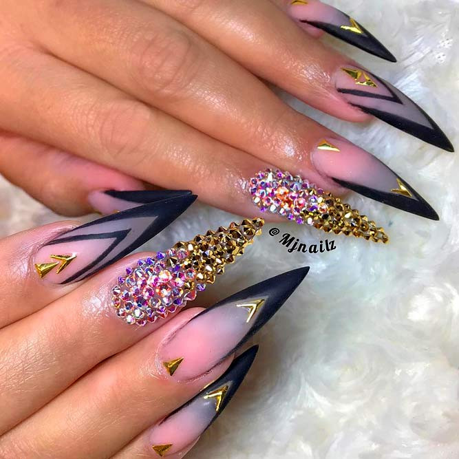 20 Best Ideas Pointy Nail Designs - Home, Family, Style and Art Ideas