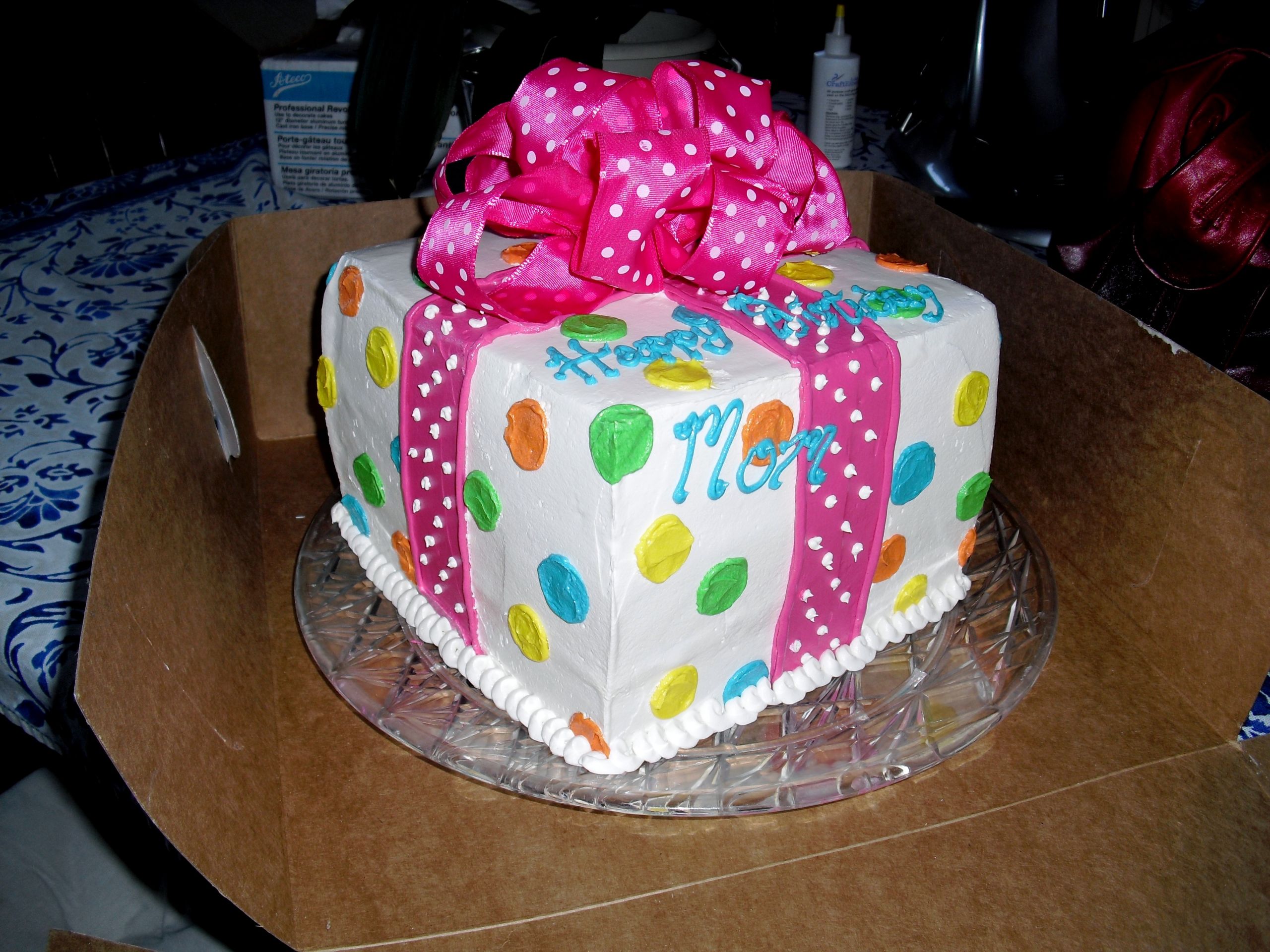 Polka Dot Birthday Cake
 Polka Dot Cakes – Decoration Ideas