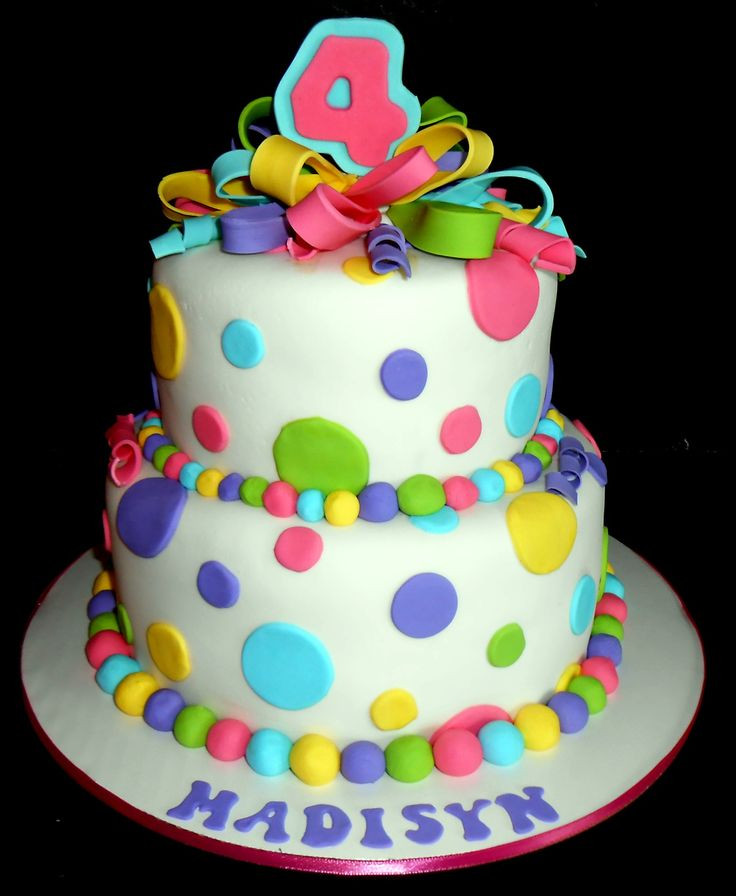 Polka Dot Birthday Cake
 17 Best images about Cakes polka dot on Pinterest