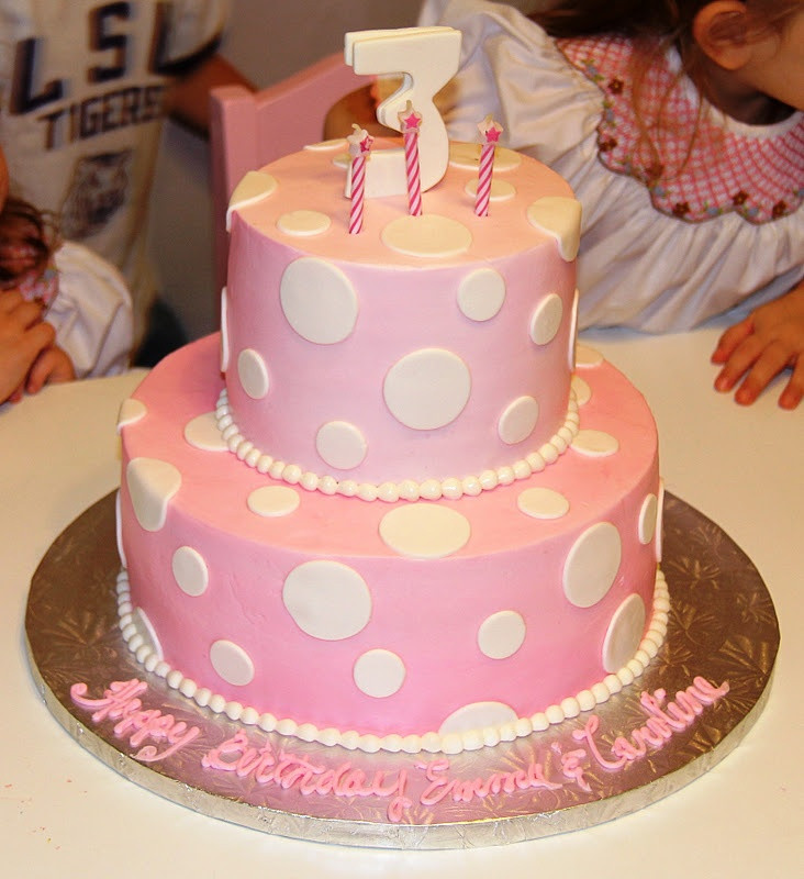 Polka Dot Birthday Cake
 155 best Pink and yellow polka dot first birthday images