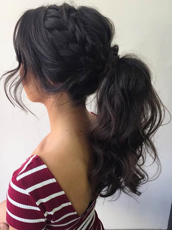Ponytail Prom Hairstyles
 47 Gorgeous Prom Hairstyles for Long Hair