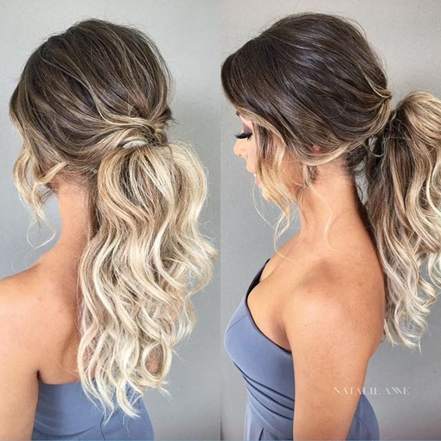 Ponytail Prom Hairstyles
 50 Pretty Easy Messy Ponytail Hairstyles You Can Try