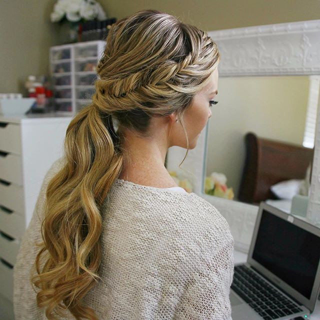 Ponytail Prom Hairstyles
 The 25 best Formal ponytail ideas on Pinterest