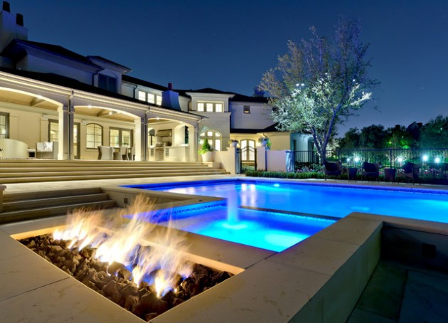Pool Fire Pit
 20 Sophisticated Outdoor Fire Pit Designs Near The