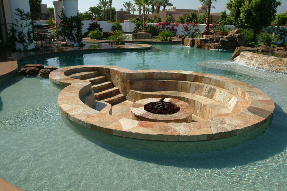 Pool Fire Pit
 5 Fire Features for Your Backyard Living Space in 2015