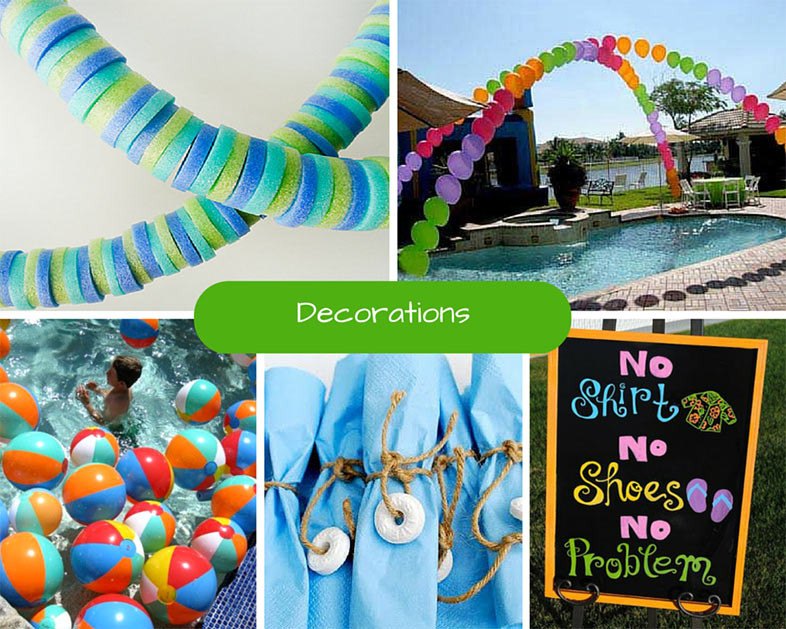 Pool Party Craft Ideas
 Kids Pool Party Ideas