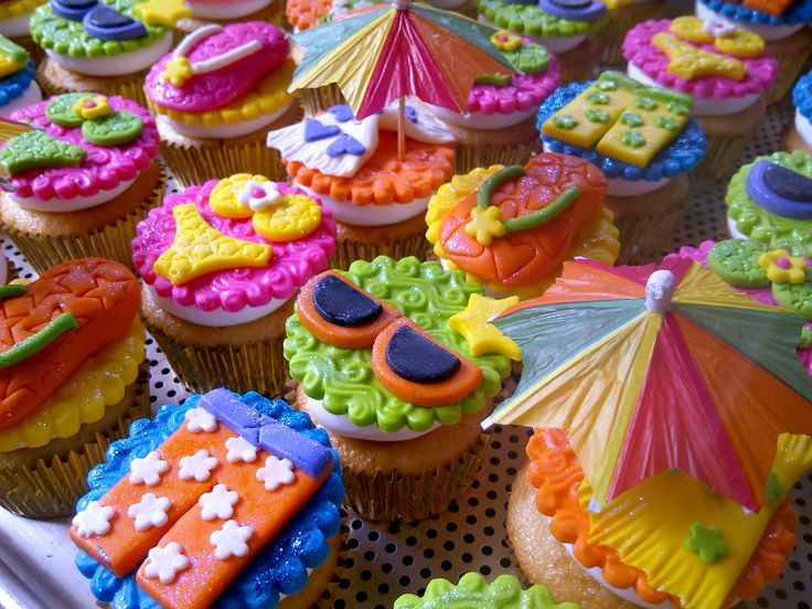 Pool Party Cupcakes Ideas
 Pool Party Cupcake Ideas Pool Party Cupcakes