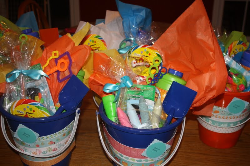 Pool Party Gifts Ideas
 her Little Ways Fun & Sun Party Favors Centerpieces