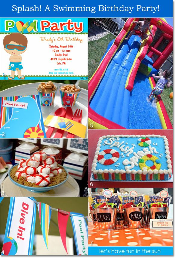 Pool Party Ideas For Boys
 Make a Splash Throw a Fabulous Summer Swimming Party