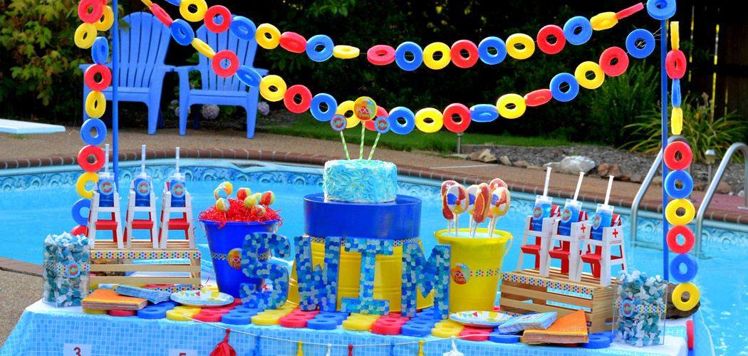 Pool Party Ideas For Boys
 Pool Party Birthday Theme