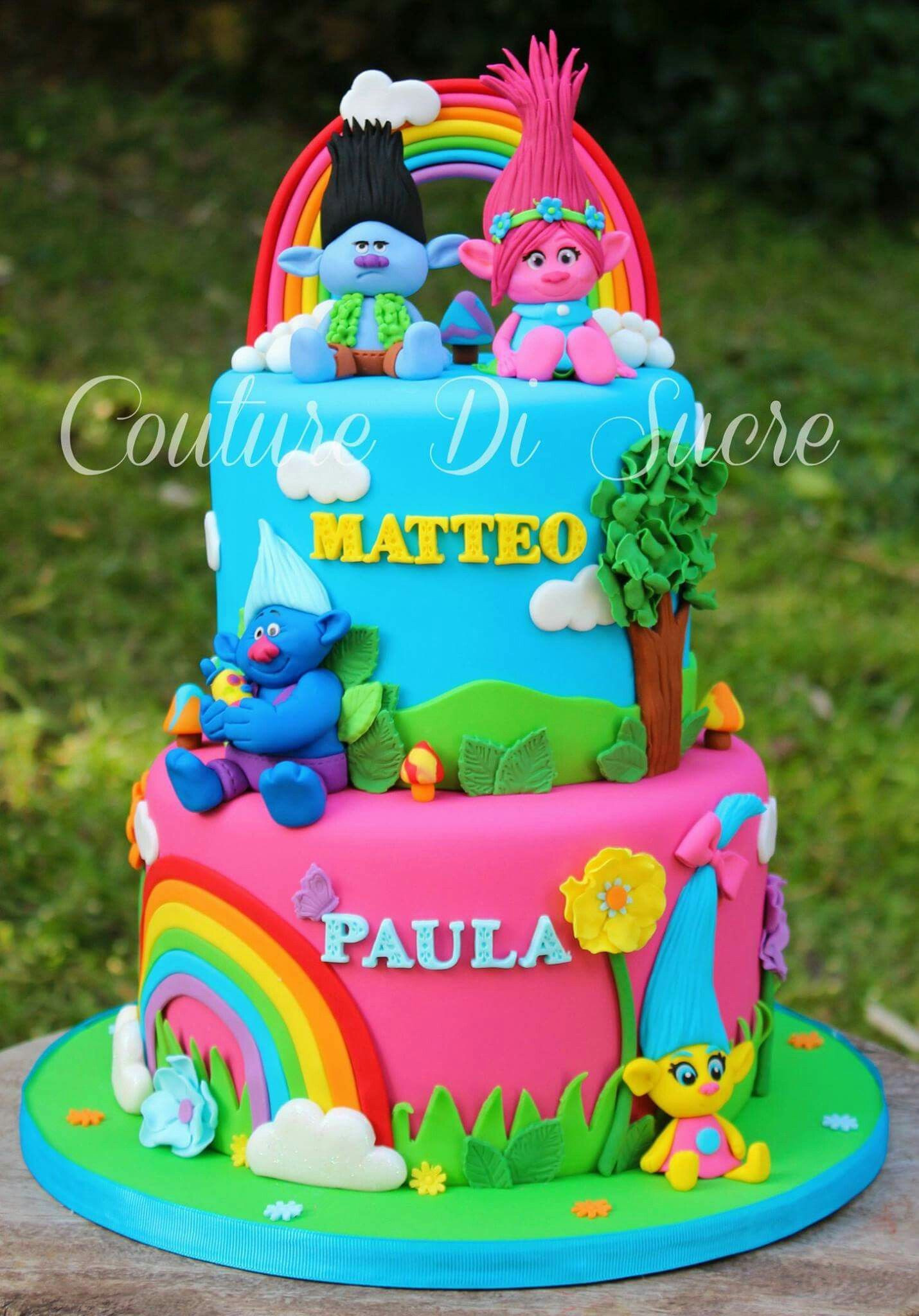 Poppy Troll Party Ideas
 Pin on Birthday cakes
