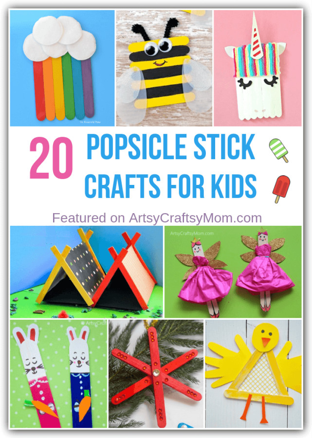 Popsicle Stick Crafts For Kids
 20 Simple Popsicle Stick Crafts for Kids to Make and Play