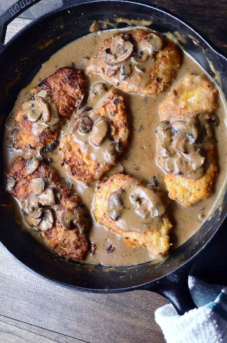 Pork Chops With Mushroom Gravy Recipe
 Check out Pan Fried Pork Chops with Mushroom Gravy It s