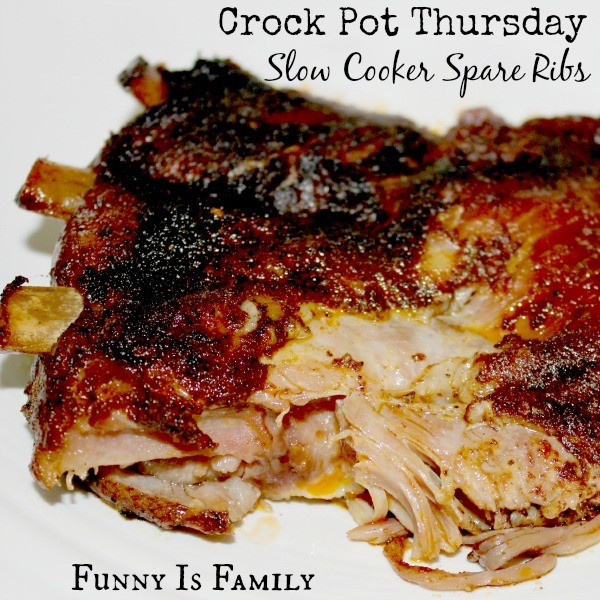 Pork Ribs In Crockpot
 Crock Pot Spare Ribs