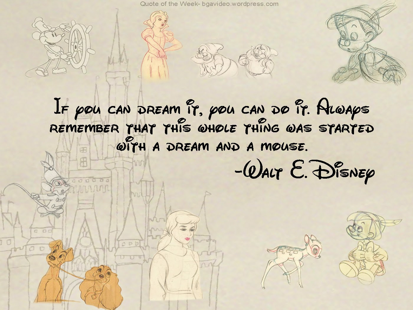Positive Disney Quotes
 Inspirational Quotes From Disney QuotesGram