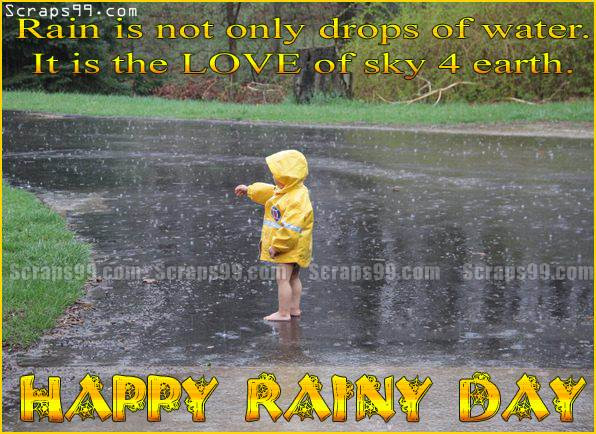 Positive Rainy Day Quotes
 Happy Rainy Day Quotes QuotesGram