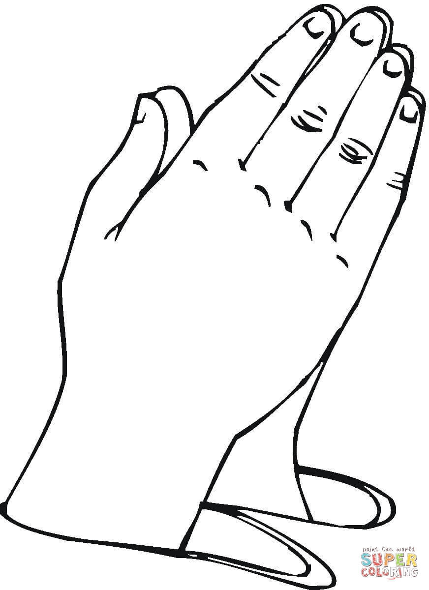Prayer Coloring Pages For Kids
 Prayer coloring page