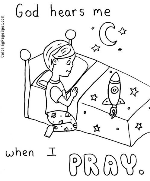Prayer Coloring Pages For Kids
 free color bible color pages shadrach