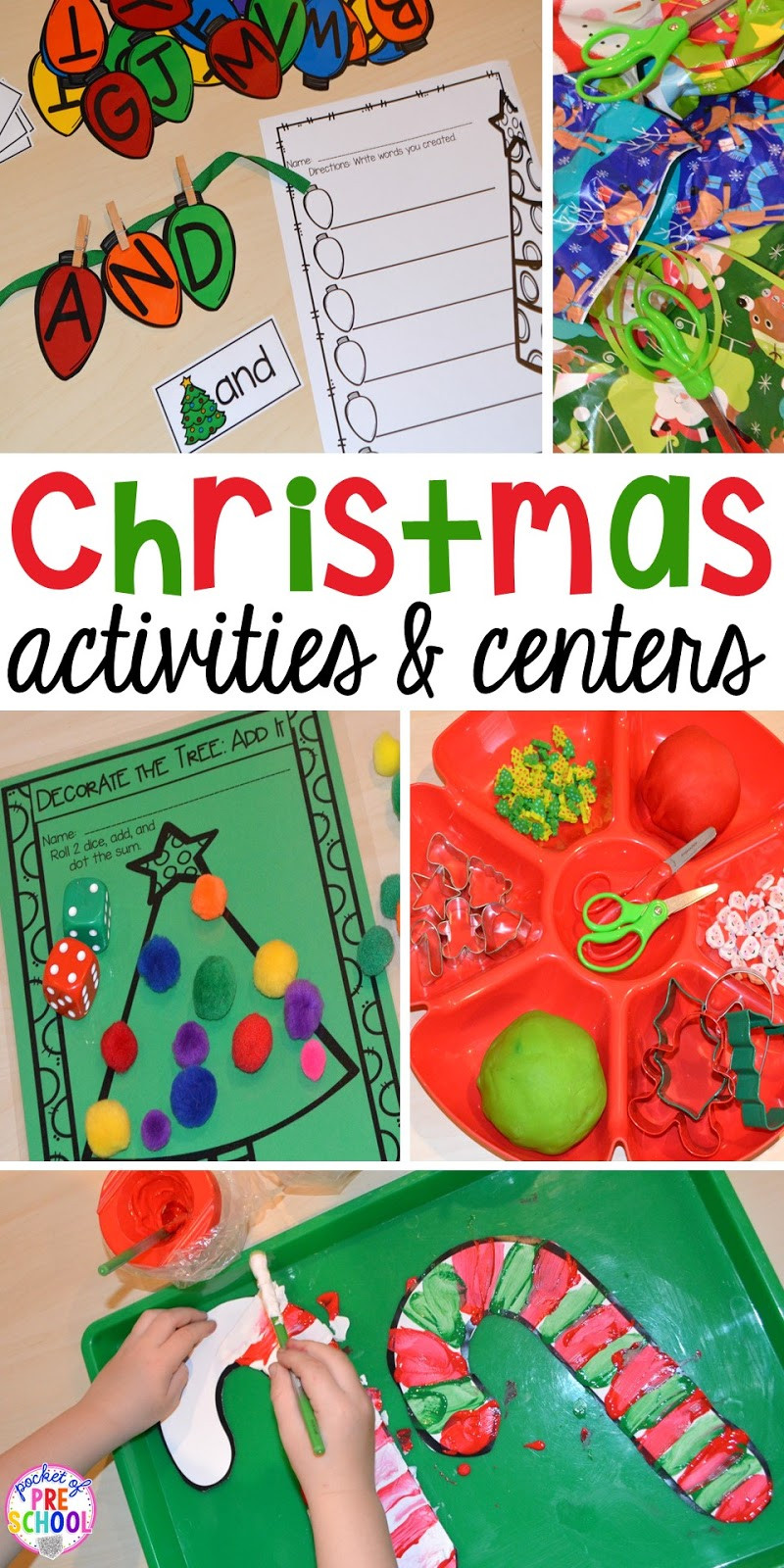 Pre K Christmas Party Ideas
 Christmas Activities and Centers for Preschool and