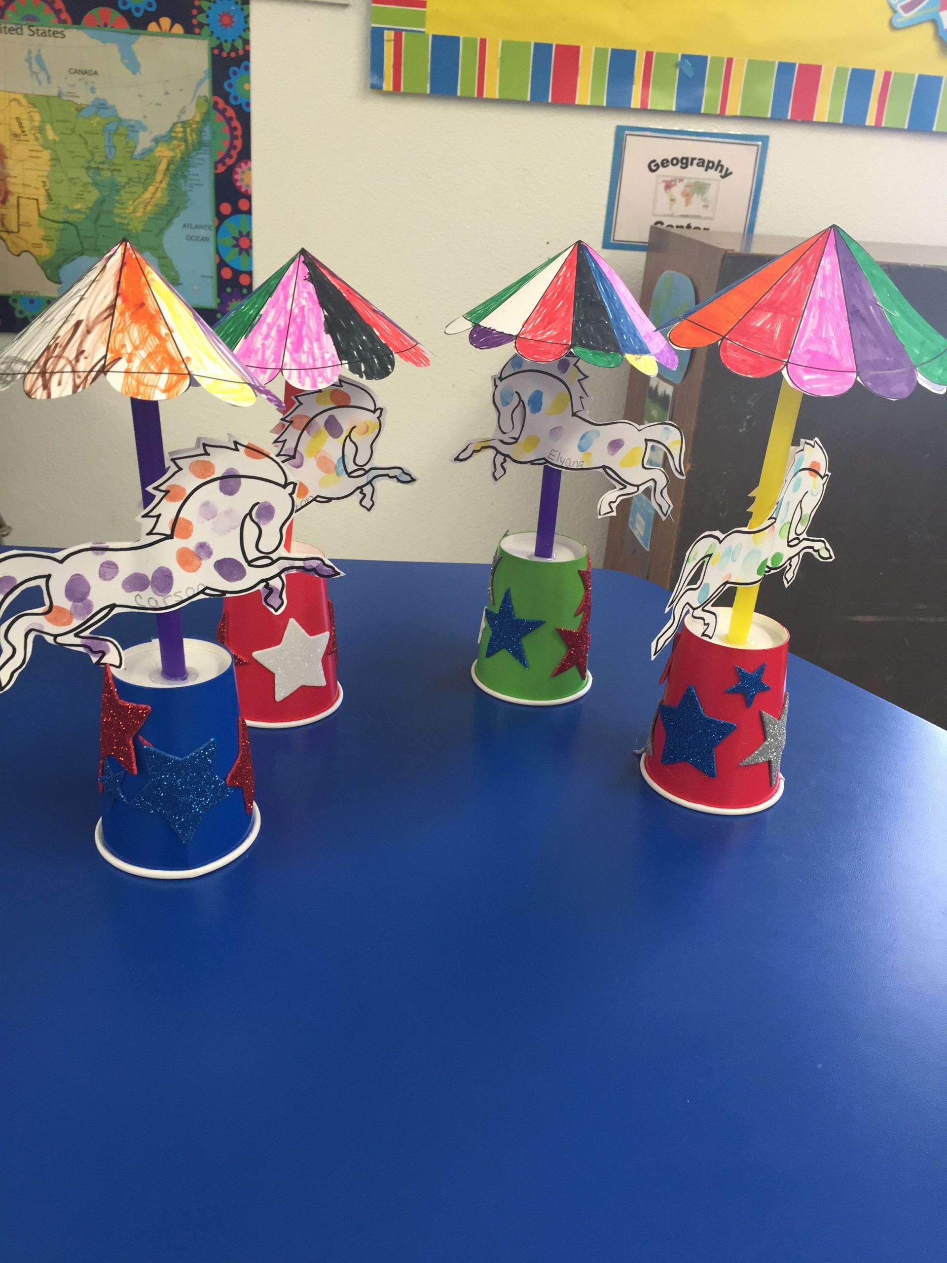 Preschool Art And Crafts Ideas
 Horse under the big top Circus art projects