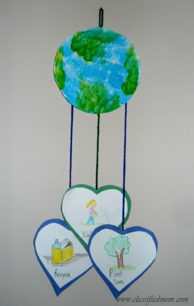 Preschool Art And Crafts Ideas
 Preschool Crafts for Kids Earth Day Mobile Craft