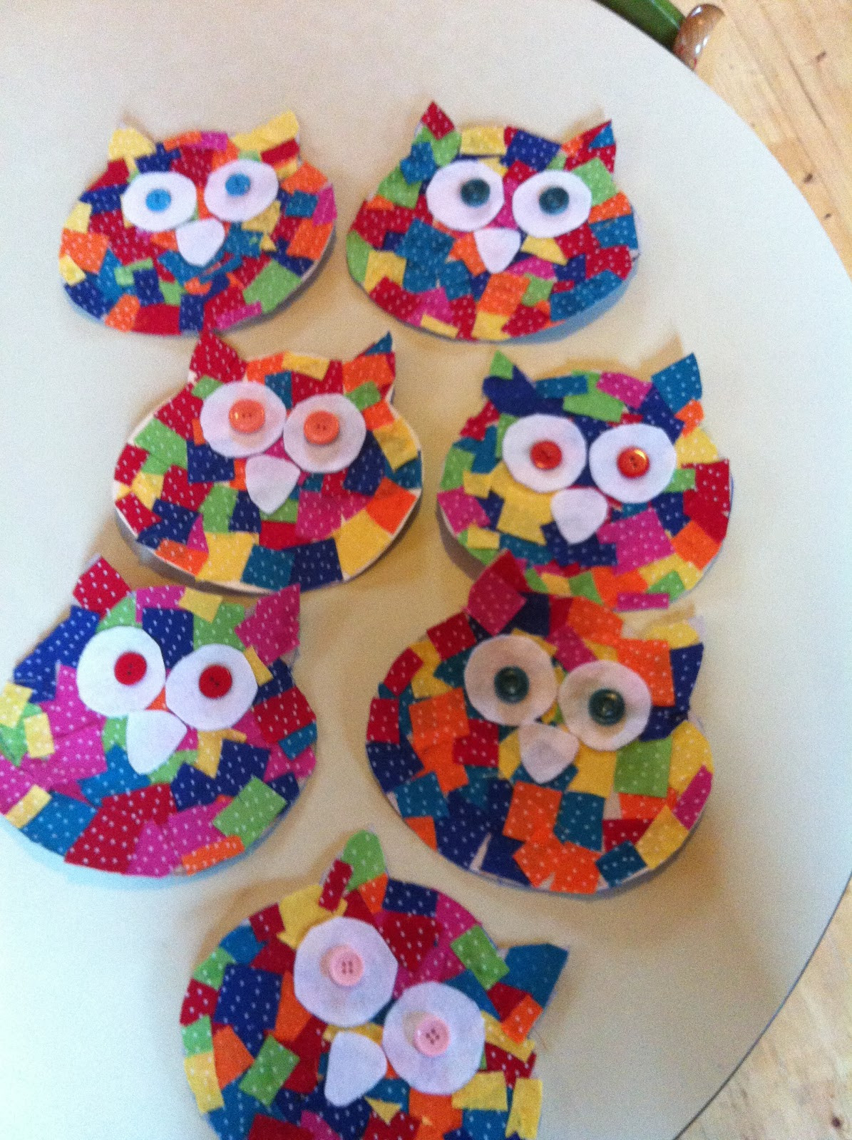 Preschool Arts And Craft Ideas
 The Guilletos Playful Learning Cute little owls