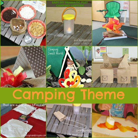 Preschool Camping Art Projects
 Camping Theme Activities