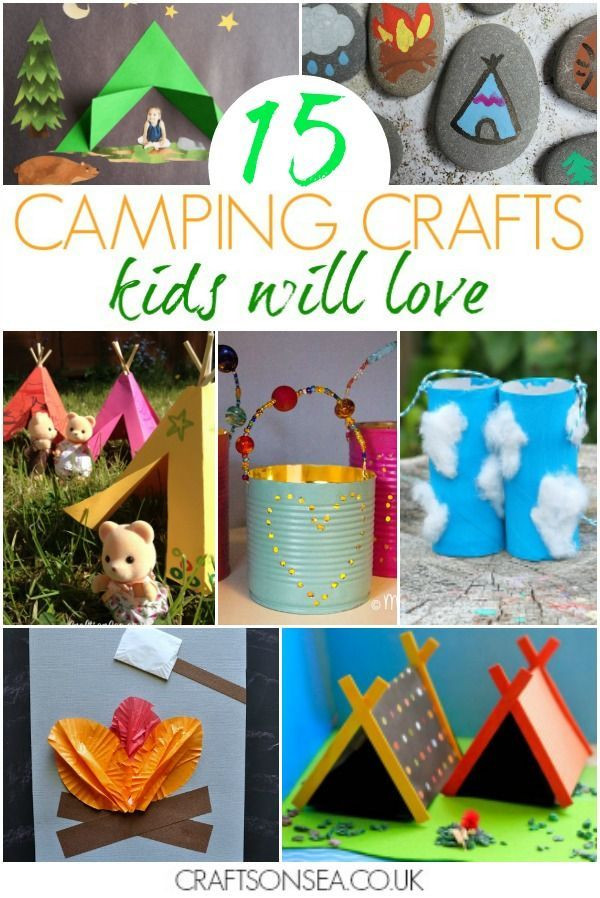 Preschool Camping Art Projects
 15 Fantastic Camping Crafts For Kids