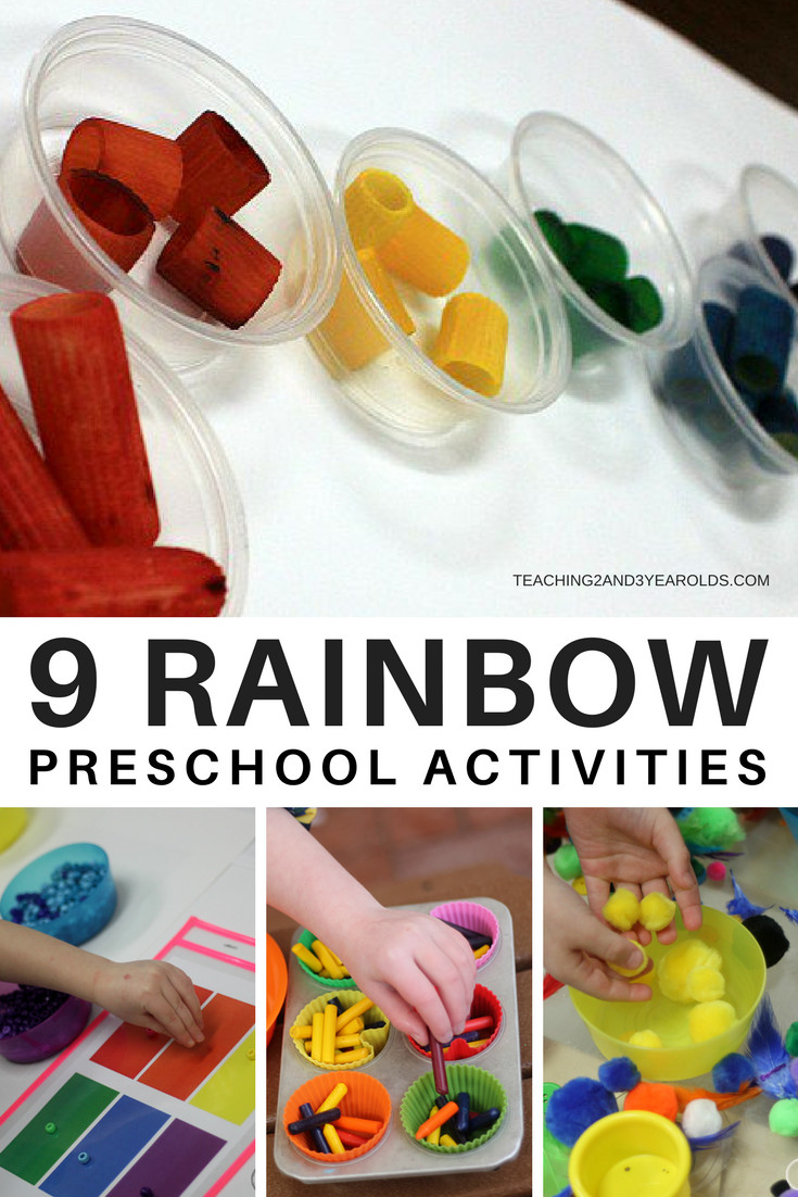 Preschool Craft Activities
 9 Awesome Hands Preschool Rainbow Activities