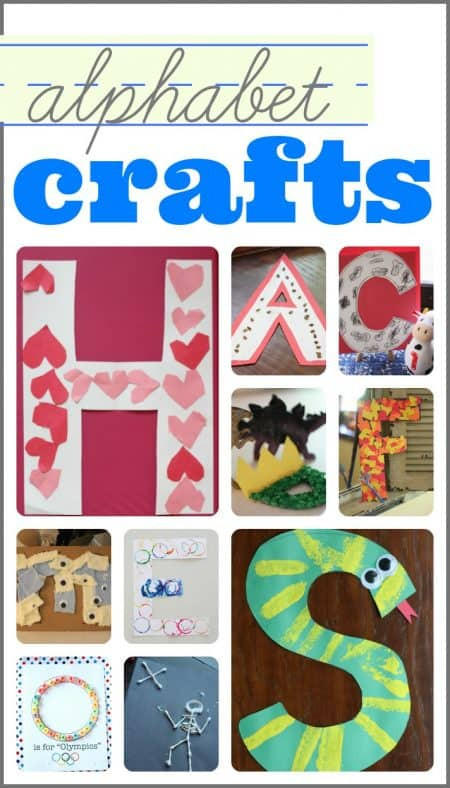 Preschool Craft Activities
 35 Alphabet Activities for Toddlers and Preschoolers