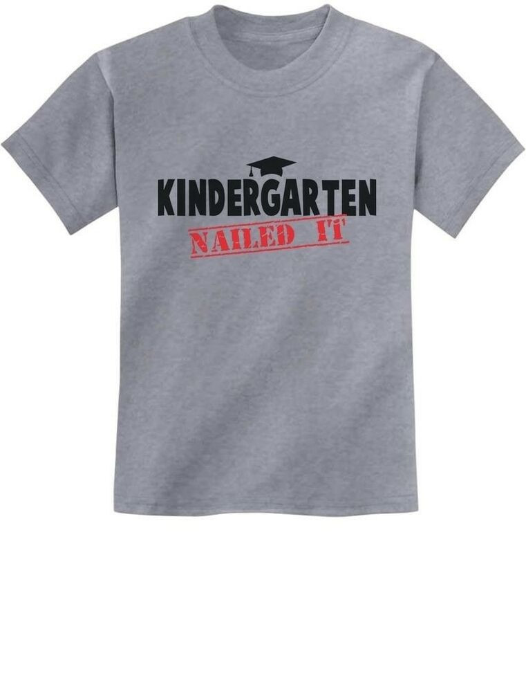Preschool Shirt Ideas
 Kindergarten Graduate Funny Graduation Gift Idea Youth