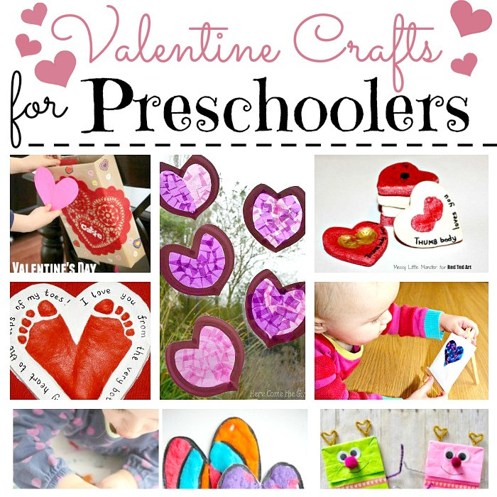 Preschool Valentine Craft Ideas
 Valentine Crafts for Preschoolers Red Ted Art
