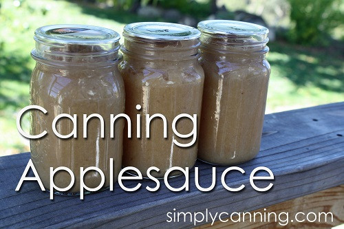 Pressure Canning Applesauce
 Canning Applesauce easy recipe with a waterbath canner