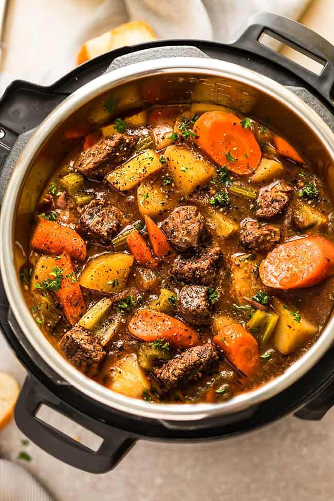 Pressure Cooker Beef Stew Recipes
 Easy Instant Pot Beef Stew Recipe