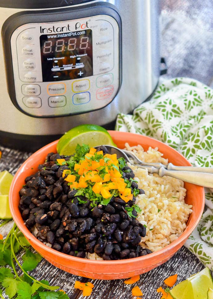 Pressure Cooker Black Beans And Rice
 Instant Pot Black Beans A Virtual Vegan