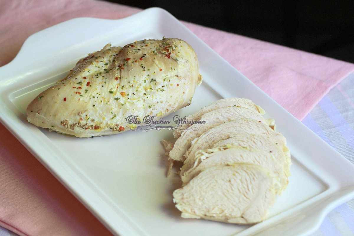 Pressure Cooker Chicken Breasts
 Pressure Cooker Perfectly Poached Chicken Breasts