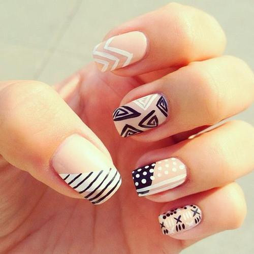 Pretty And Easy Nail Designs
 15 Pretty and Stylish Nail Art Designs for Girls Pretty