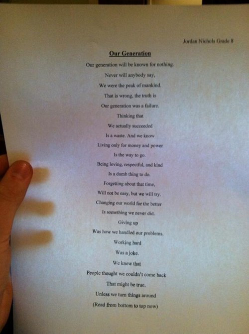 Pretty Nails Limerick
 This Middle School Student Wrote a Pretty Amazing Poem