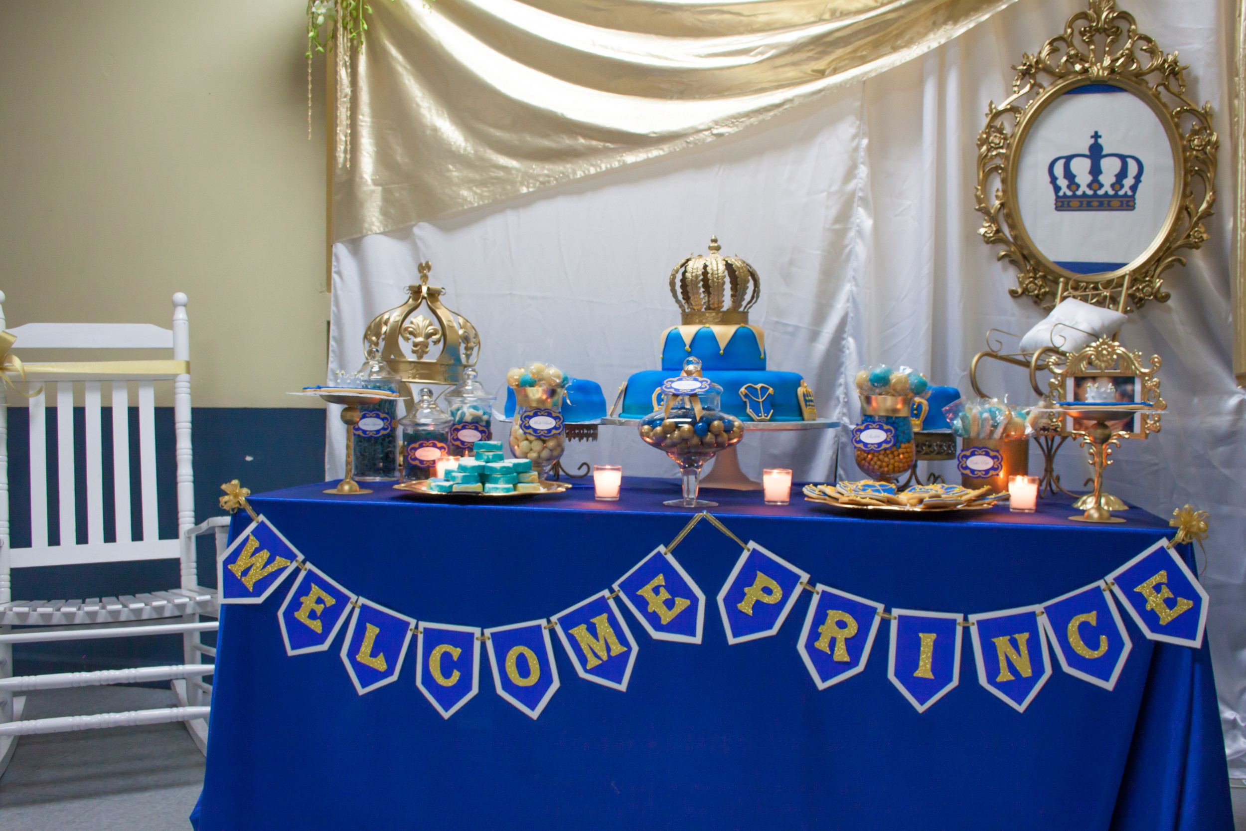 Prince Baby Shower Decoration Ideas
 Wel e Royal Prince Baby Shower